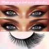 5 pairs Charming Cat Eye False Eyelashes - C/D Curling, Lengthening, and Eye-Opening Makeup Tool
