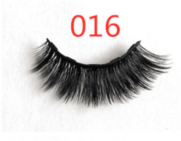 A Pair Of False Eyelashes With Magnets In Fashion (Option: 3PC 016 1 pair eyelashes)
