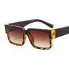 Retro Square Sunglasses Women Fashion Brand Designer Yellow Brown Shades UV400 Men Trending Contrast Color Sun Glasses